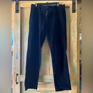 BANANA REPUBLIC Mens Blue Corduroy Chino Pants 32x34